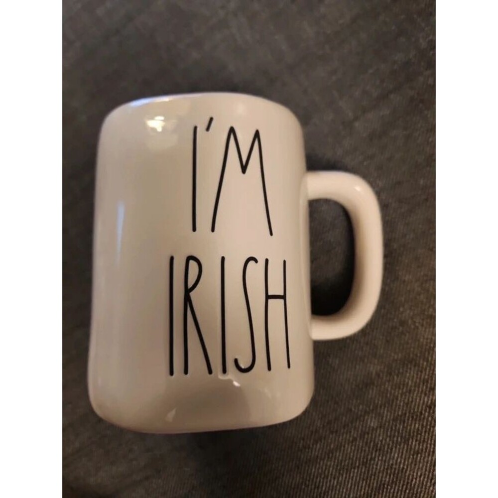 Rae Dunn I'm Irish Shamrock Mug